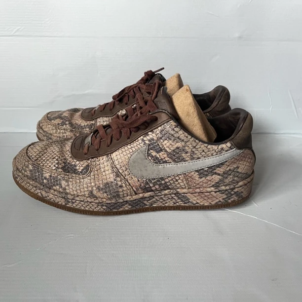 45码 耐克空军一号低帮板鞋 Nike af1 蟒蛇纹 男款