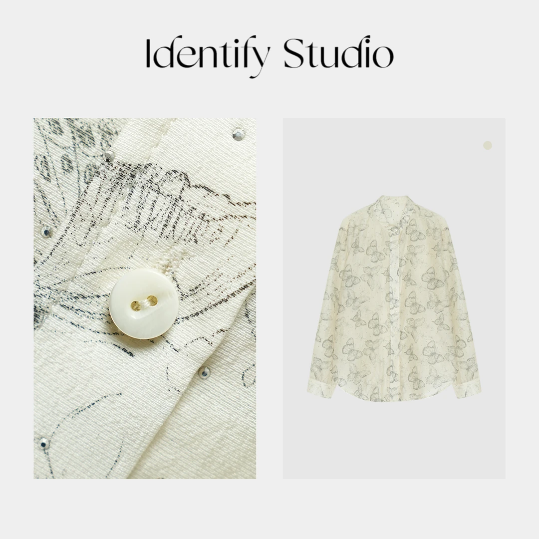 香香【蝴蝶仙】衬衣新中式外套气质上衣