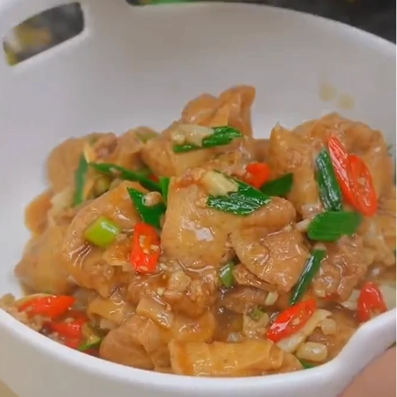 湖南攸县特产纯手工油豆泡空心油炸豆泡空心酿豆腐火锅麻辣烫配菜