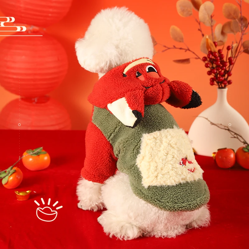 迪士尼疯狂动物城系列朱迪尼克卫衣狗小狗猫咪宠物狗狗衣服秋冬款