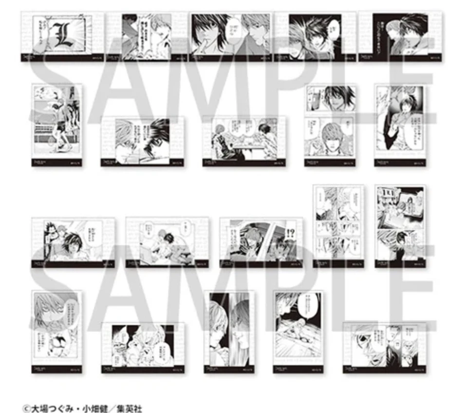 死亡笔记  DN原画展透卡 全20种（默认代拆）