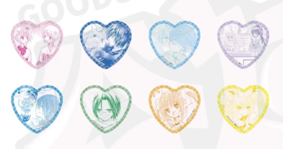 日谷正版 守护甜心 公主咖啡原画吧唧徽章