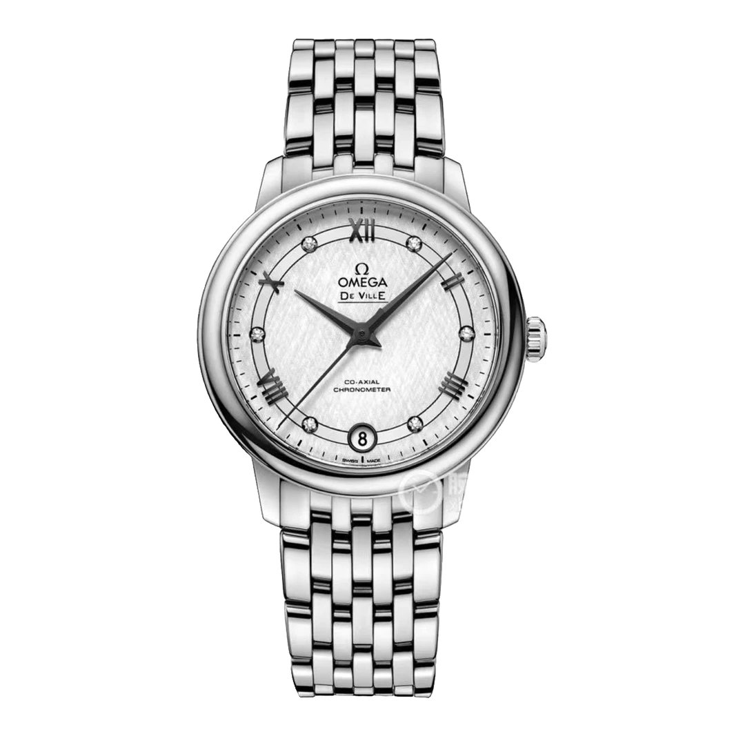 95新 Omega/欧米茄 钻刻碟飞/单表/表径33mm/女士机械/公价33100