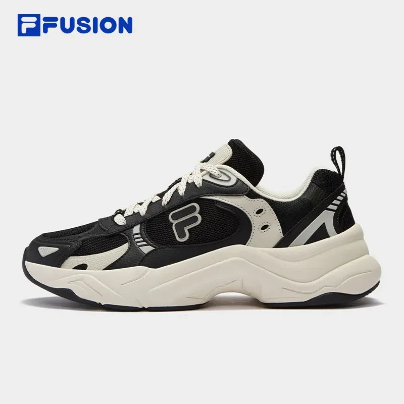 FILA FUSION男鞋UNIQUE机能潮鞋秋新款奇点鞋跑步鞋 T12M431603