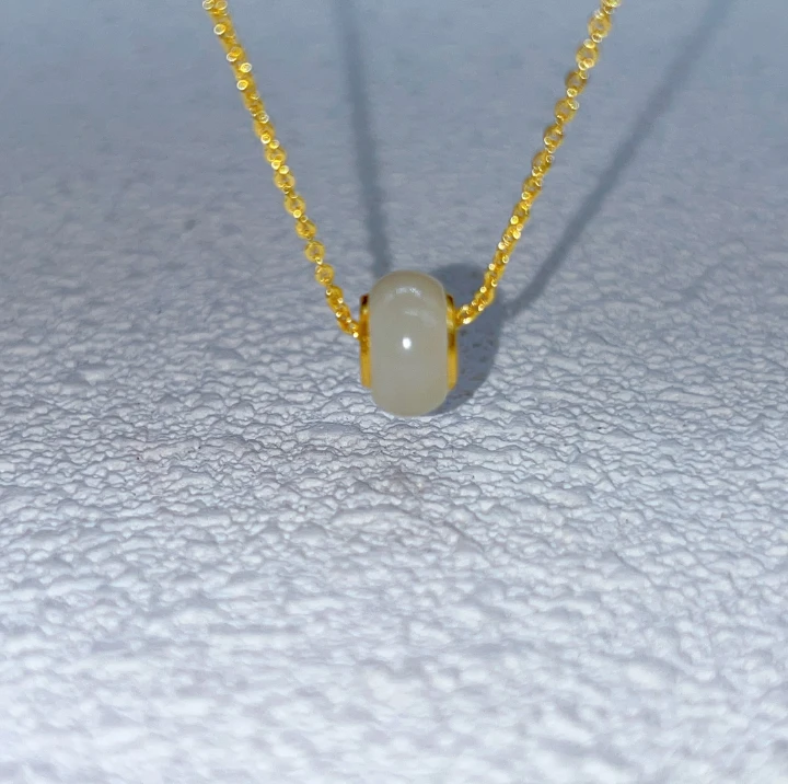 天然和田玉单圈 精美路路通新 粉福利 不含链 多样性发货  路路通