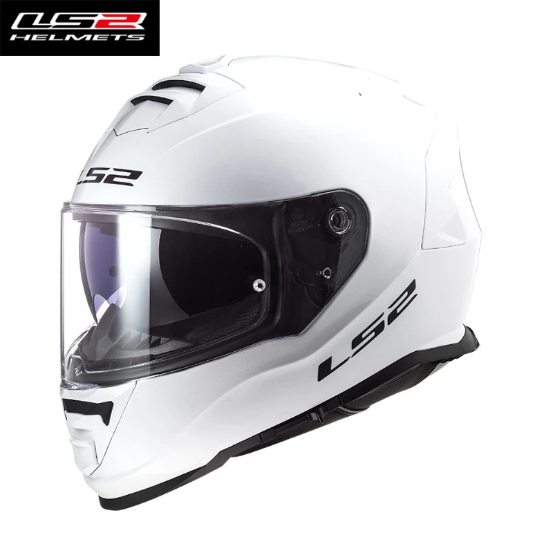 LS2摩托车头盔男女四季防雾双镜片跑车赛车卡丁车机车全盔FF800
