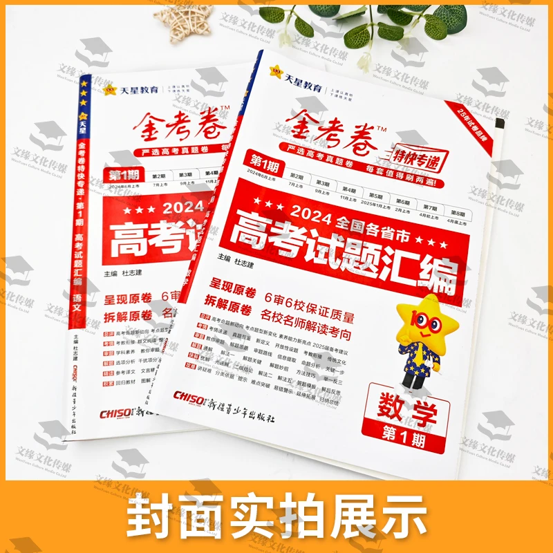 【套装】金考卷2025版特快专递第一期高考试题汇编积累刷卷新高考