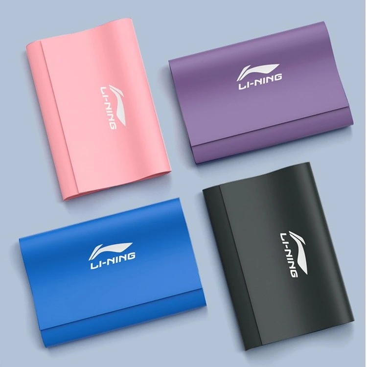 李宁瑜伽弹力带臀部塑形辅助阻力绳开背男女力量训练翘臀肩颈拉伸