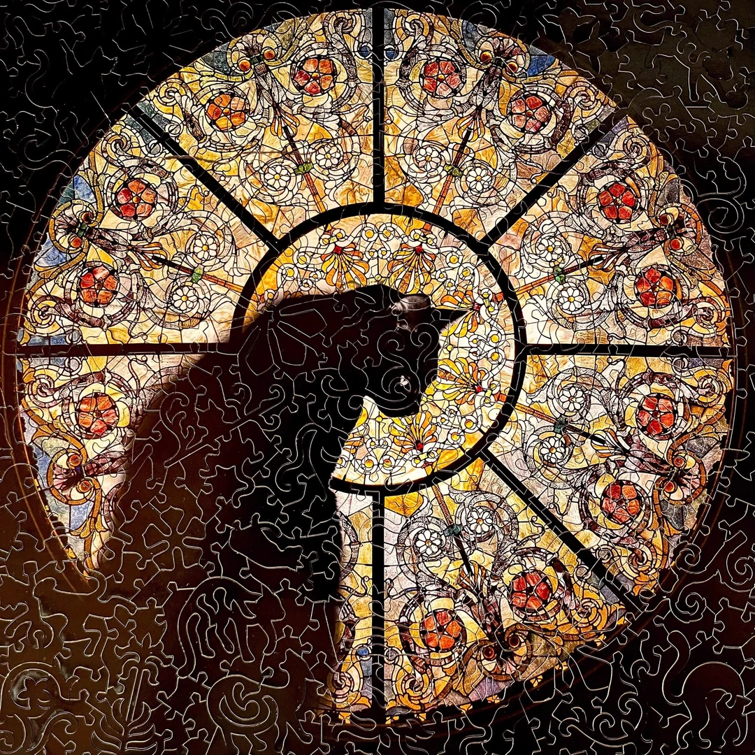 教堂猫拼图CathedralCat异形木制大人拼装高难度拼图成人款礼物