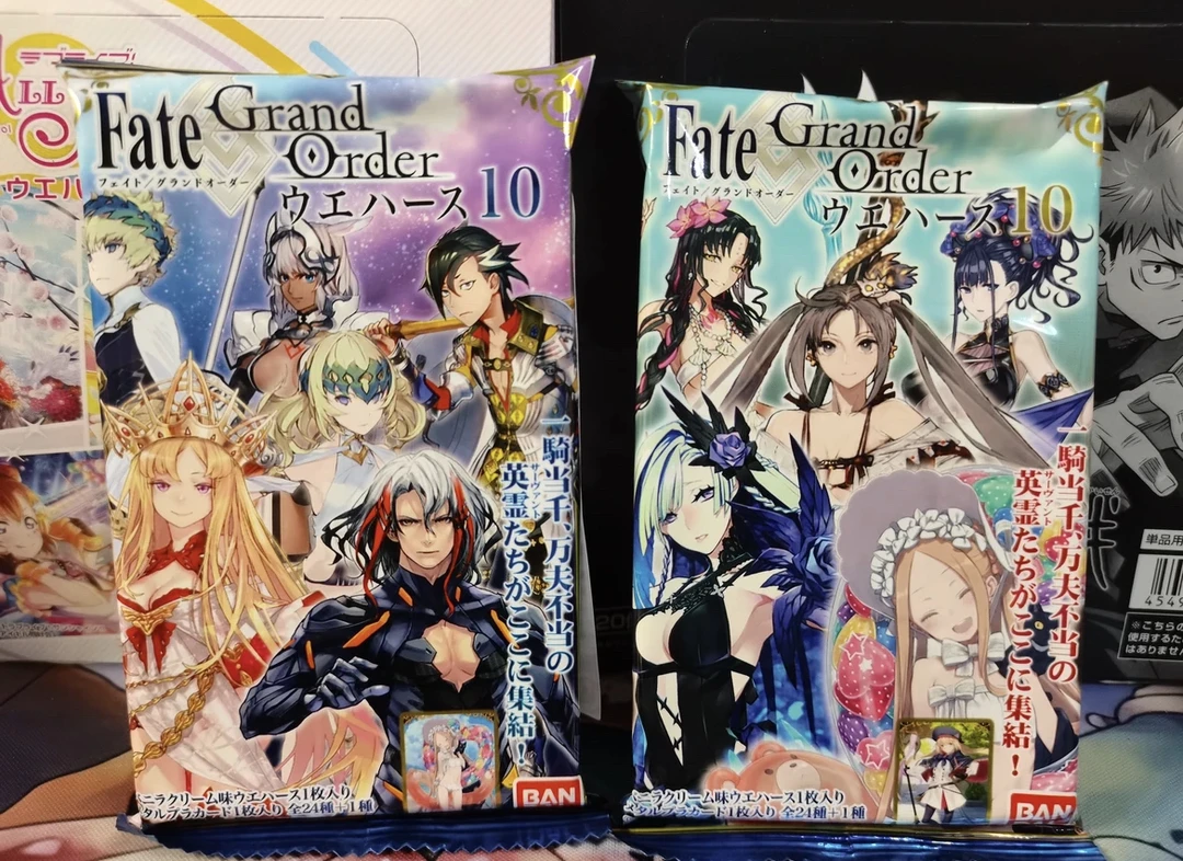 FATE/Grand Order FGO10弹食玩卡 卡牌盲盒