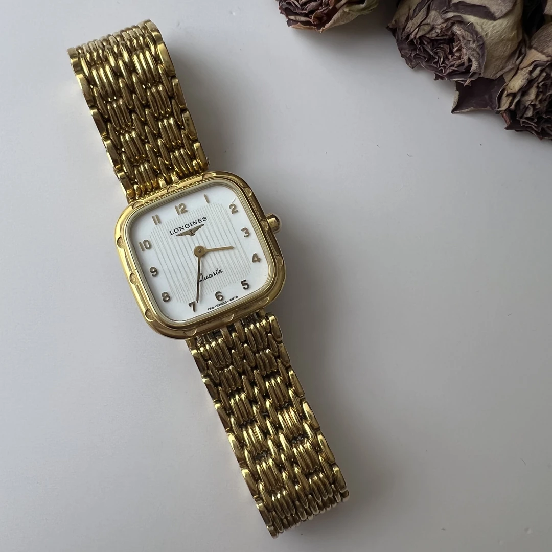 95新 Longines/浪琴 浪琴 石英全原 轻奢 复古 精致 表径21mm