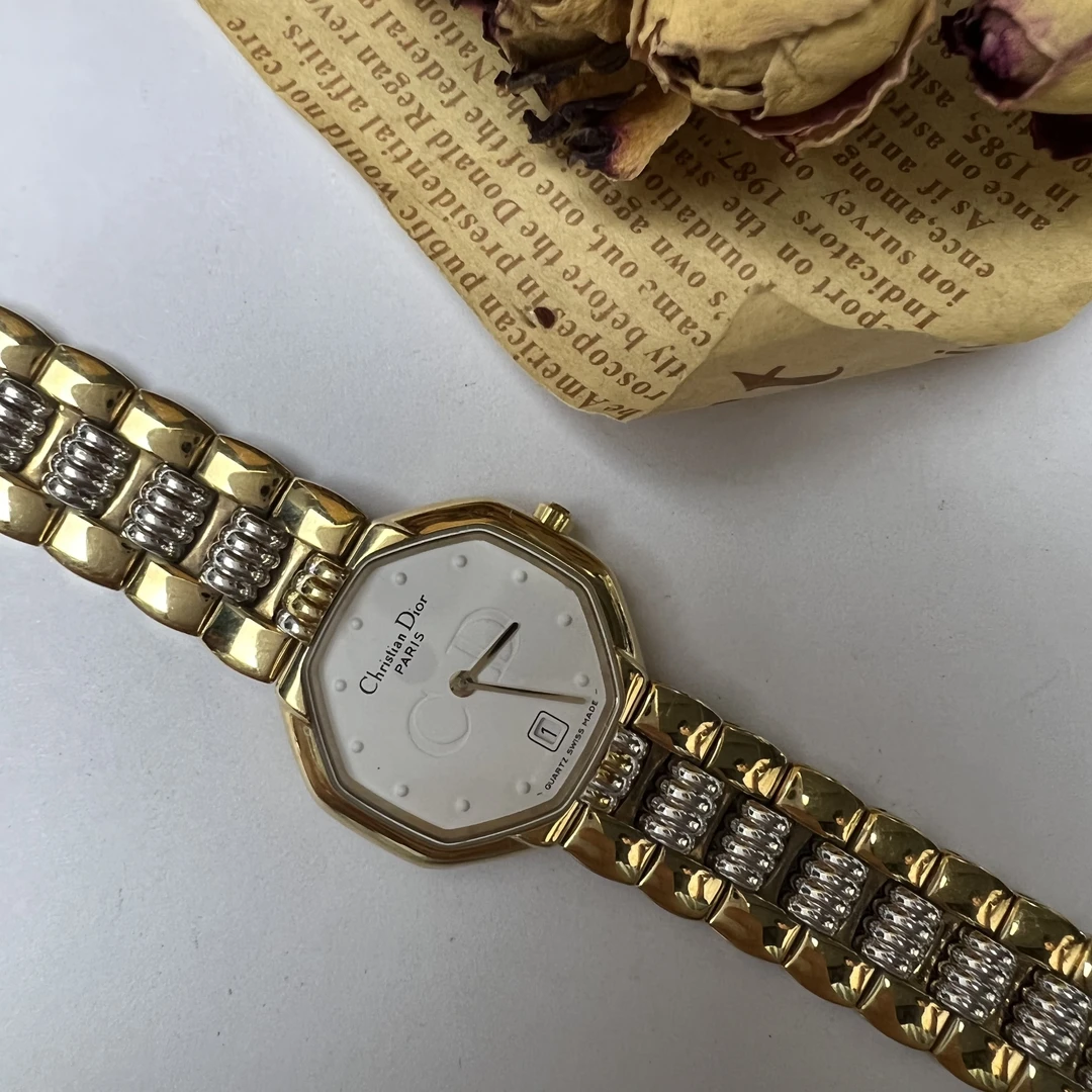 95新 DIOR/迪奥 迪奥石英 全原 轻奢气质优雅女 表径25mm