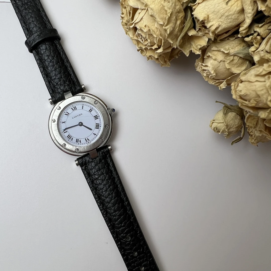 95新 Cartier/卡地亚 卡地亚伦敦 石英 轻奢 高级 时尚 表径27mm