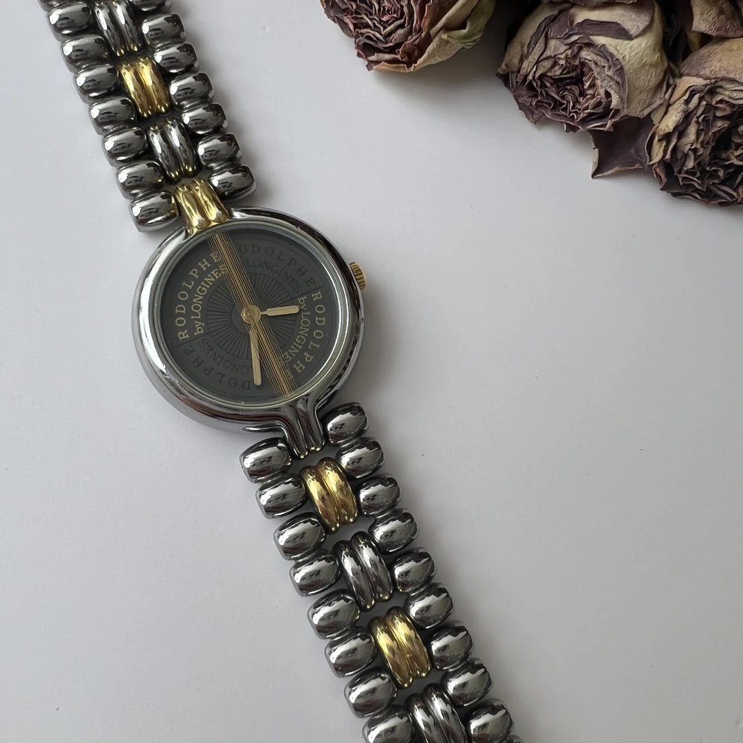 95新 Longines/浪琴 浪琴鲁道夫 石英全原 轻奢 高级 时尚 表径24