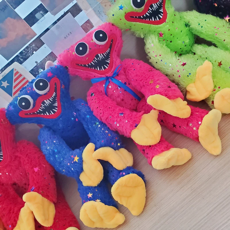 公仔批发poppy playtime香肠怪游戏时间huggy wuggy毛绒娃娃