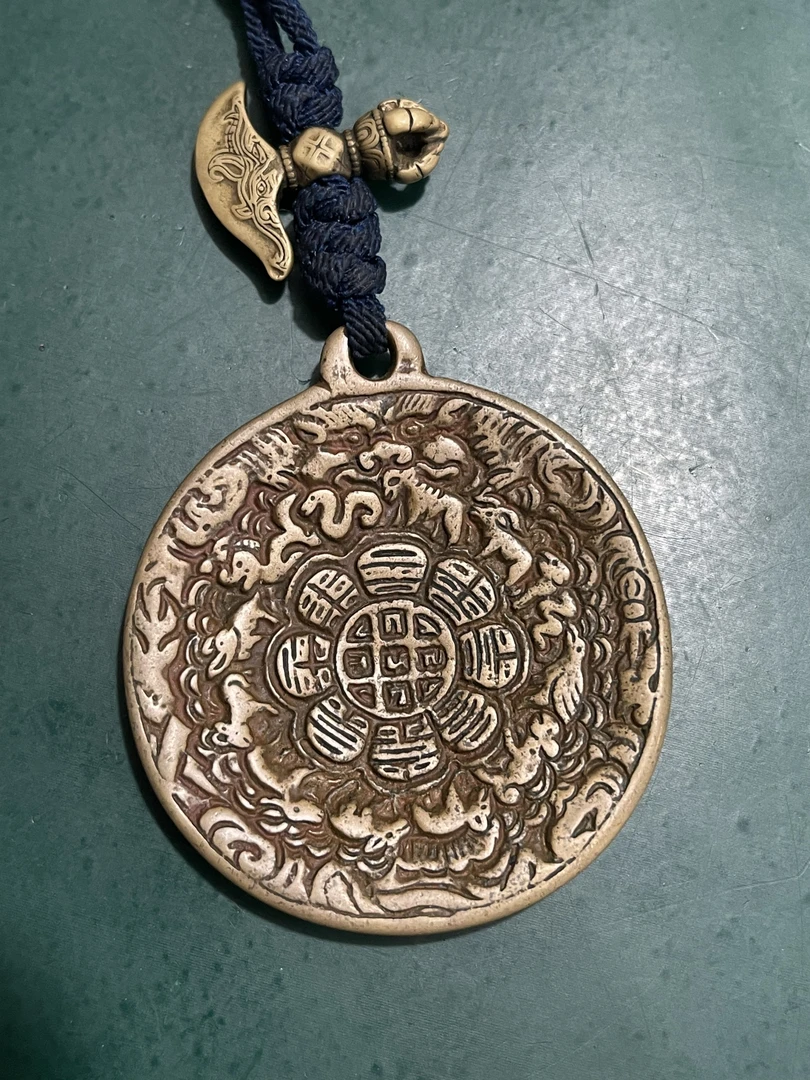 藏地密码藏式九宫吊坠