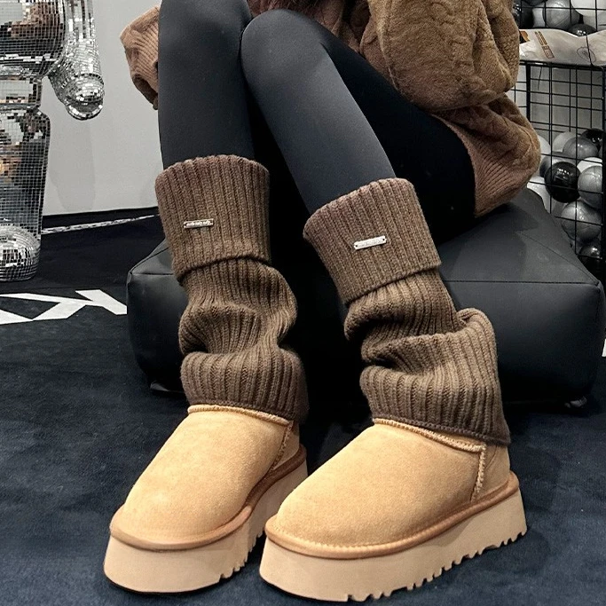 堆堆袜套辣妹小腿袜子网红爆款24新款秋季设计感女秋冬季jk袜T414