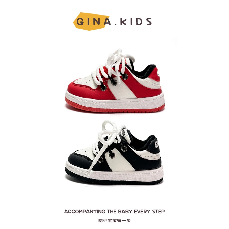 Gina1-3岁防寒品牌宝宝童鞋软底宝宝鞋防滑学步鞋正规板鞋Q1058