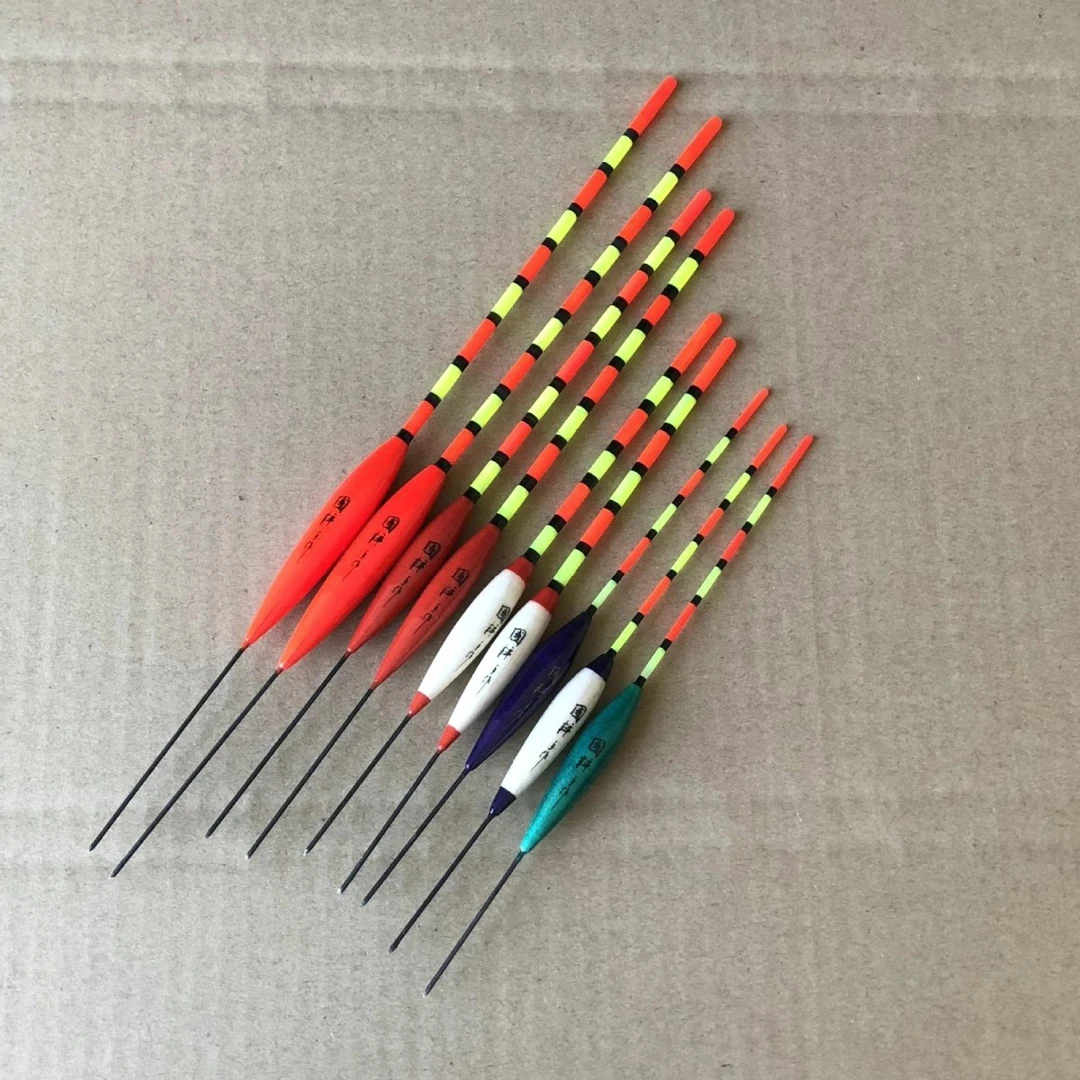 加粗尾鲫鱼漂直径钓鱼漂巴尔衫木浮漂加粗钓鱼浮漂渔具大全绿色