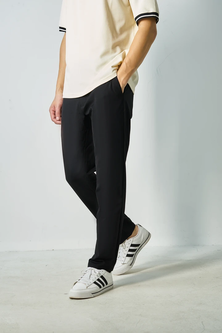 BABUNUO/巴步诺时尚秋款舒适透气经典小西裤