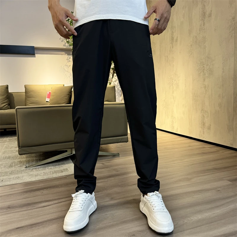 8828款男士夏季户外速干薄款修身显瘦百搭直脚休闲裤四面高弹