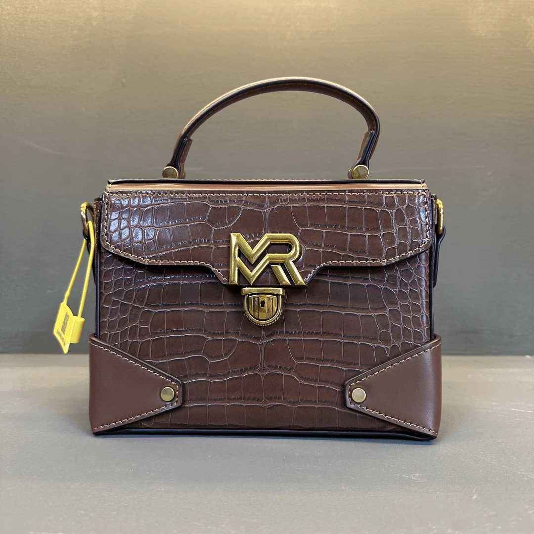 【2024无撞款设计版高定女包】百搭复古高定手提包8561 孤