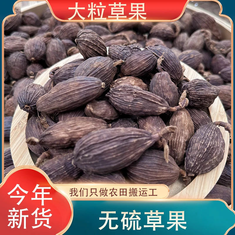 正宗云南草果颗卤肉炖肉川菜火锅提味增香去腥五香香料调料100g