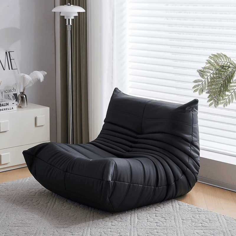 毛毛虫懒人沙发单人阳台沙发椅客厅卧室可躺可卧落地沙发椅