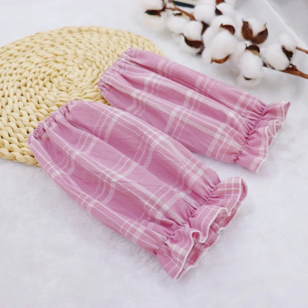 纯棉袖套短款护袖防脏袖头单层透气柔软家用工作学习套袖学生耐脏