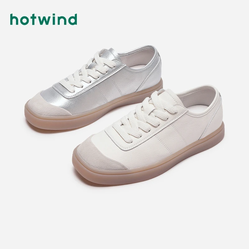 热风2024年秋季新款女士时尚休闲鞋H13W4309