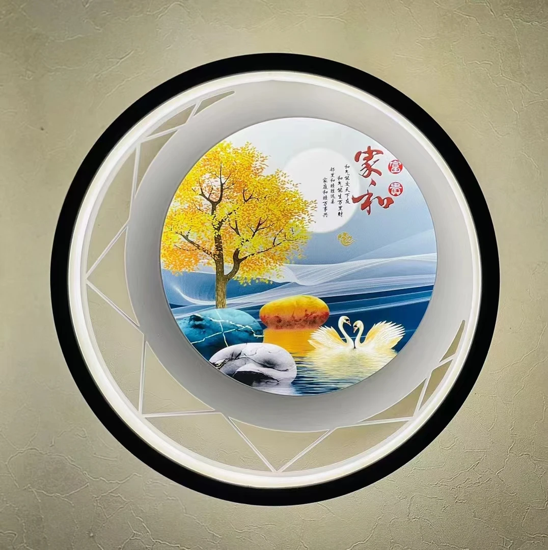 2023新款壁灯卧室床头灯客厅背景墙壁画灯楼梯轻奢创意装饰房间灯