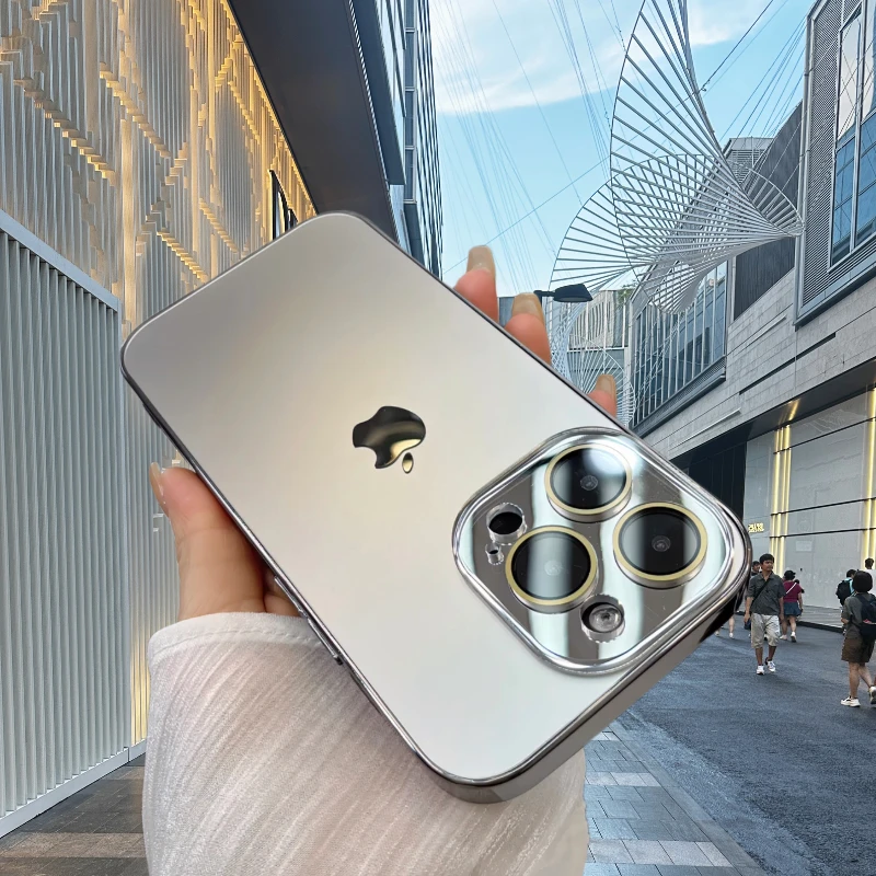 原机质感AG纳米磨砂护镜高级灰iPhone15promax壳苹果15全包保护套