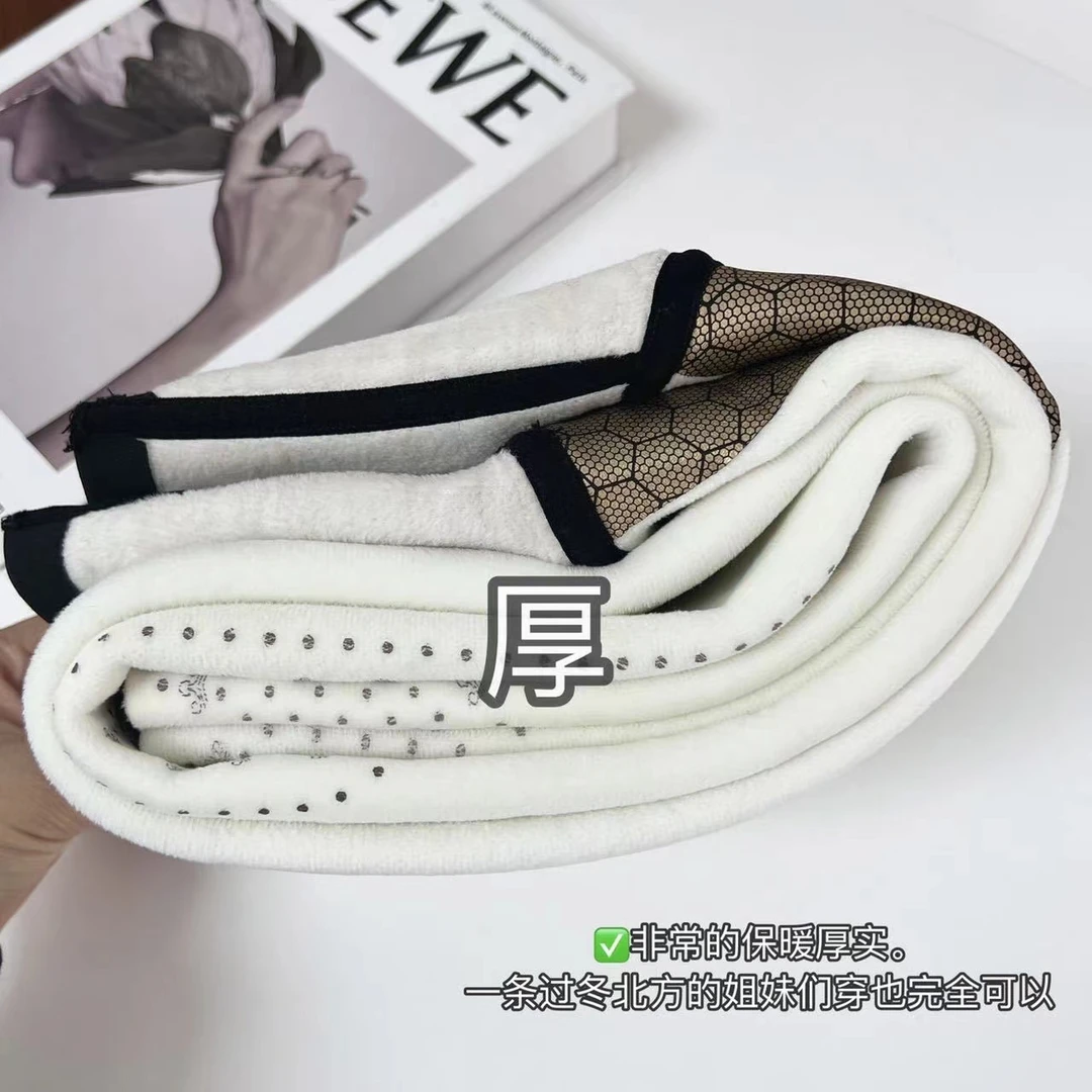 550G 0下15度 加绒加厚鲨鱼芭比裤 热元素打底裤黑金