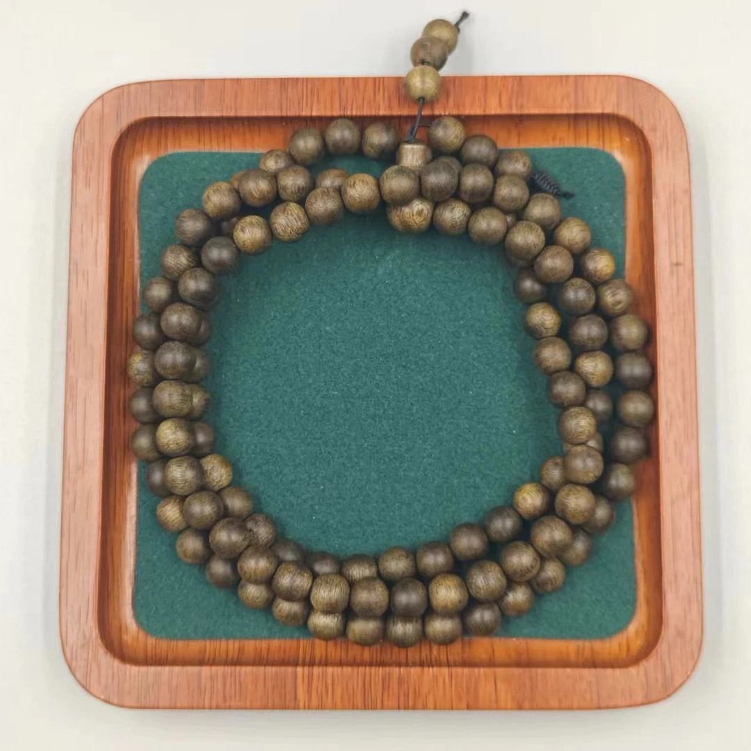 DBA04芽庄绿棋8mm多圈沉香手串（多样性发货）