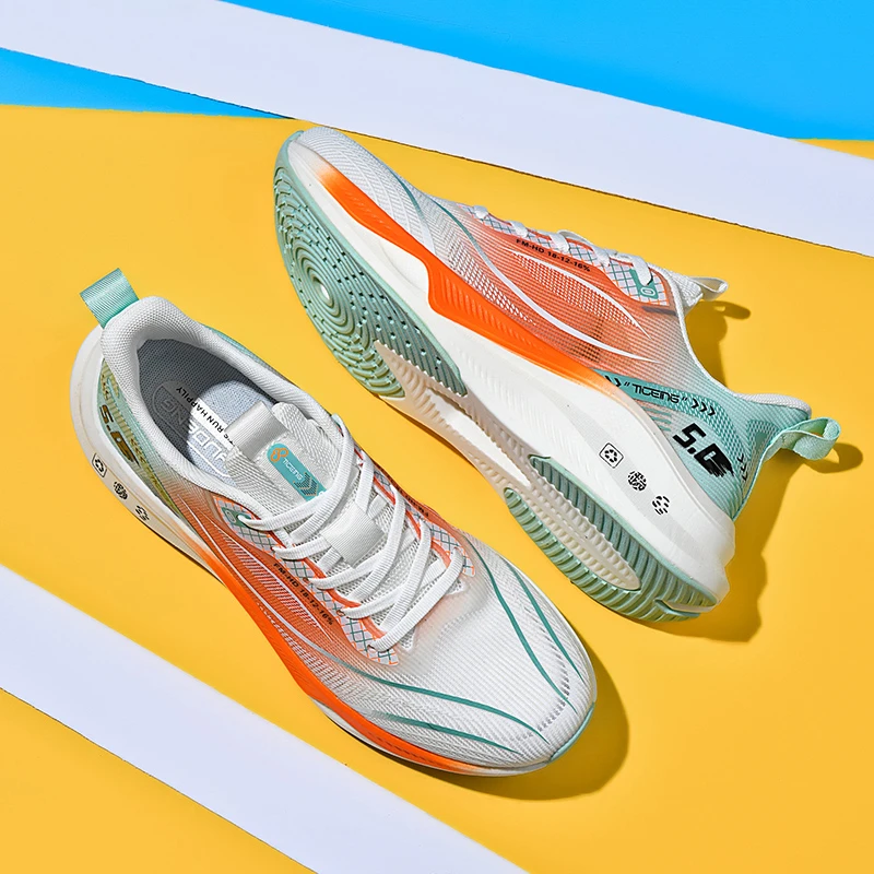 碳板5.0轻便跑鞋男透气减震回弹镂空运动鞋竞速学生休闲跑步鞋子