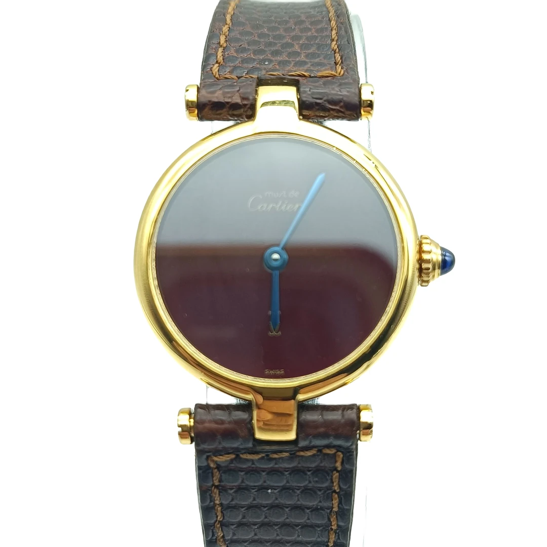 95新 Cartier/卡地亚 石英腕表/表径24mm/女士经典优雅