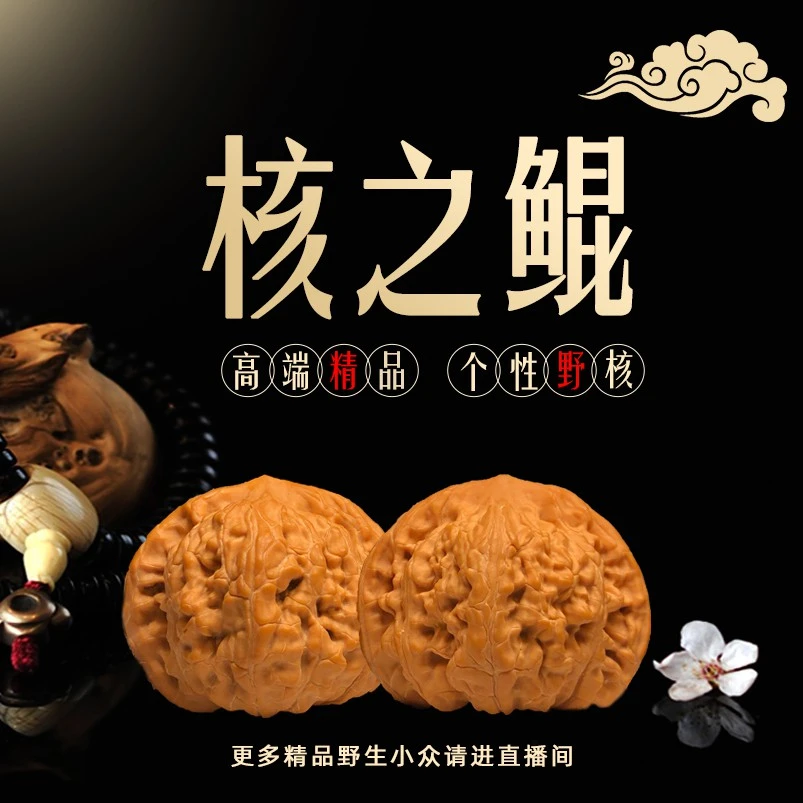 73-84核之鲲精推精配文玩核桃好物打底包浆挂瓷玉化野生小众