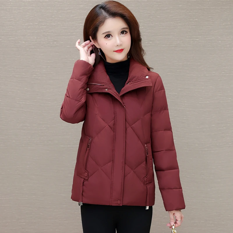 轻奢高端保暖白鸭绒羽绒服2024年冬季新款时尚洋气修身轻薄外套女