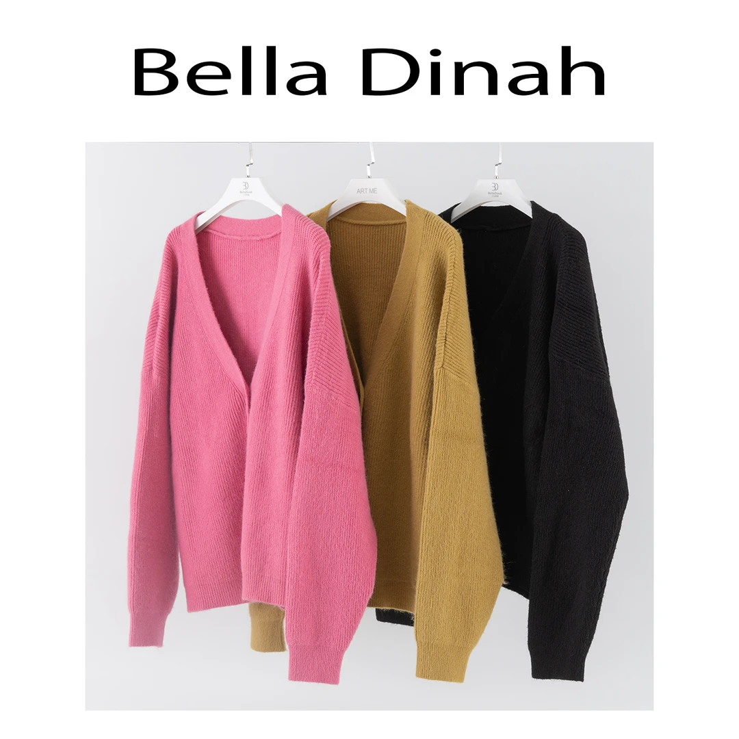 Bella Dinah 心意花旅 短款时尚百搭宽松加厚秋冬套头XJJJ008