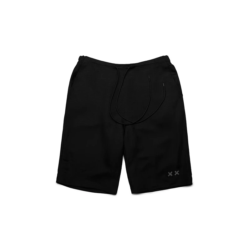 XXDESIGN道袍纯色运动短裤