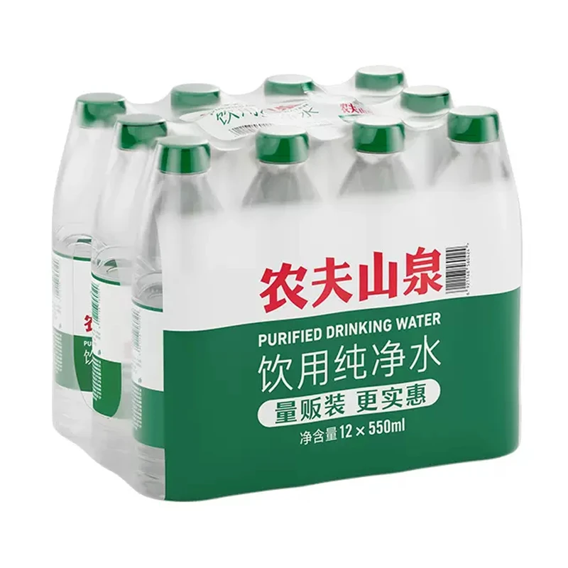 农夫山泉饮用水量贩装550ML*12（绿膜）
