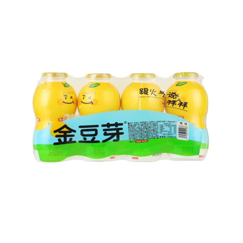 金豆芽金银花柚子汁155ml*4