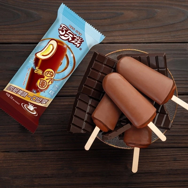 伊利四个圈蛋奶巧克力味雪糕70g