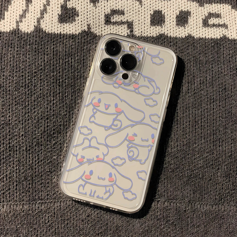 玉桂狗苹果小米oppo三星vivo华为一加透明壳iPhone15手机壳