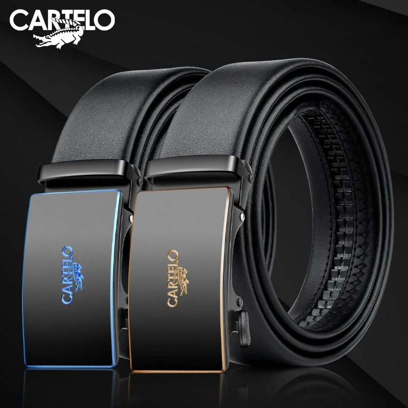 CARTELO/卡帝乐鳄鱼【华升专属】卡帝乐鳄鱼男士真皮牛皮皮带腰带