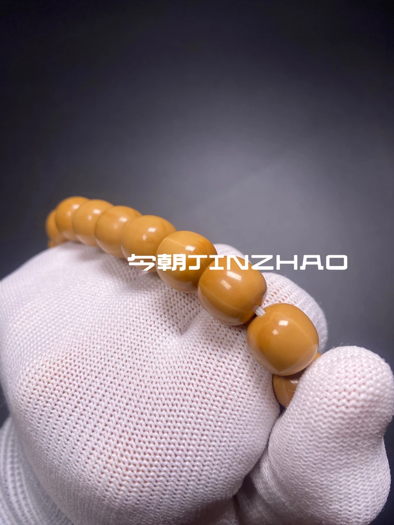 今朝猴头龙岩大老型全品无暇单圈文玩手串