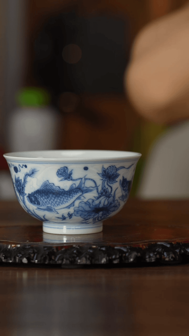 【闪购商品】望月怀古 鱼藻内膜印