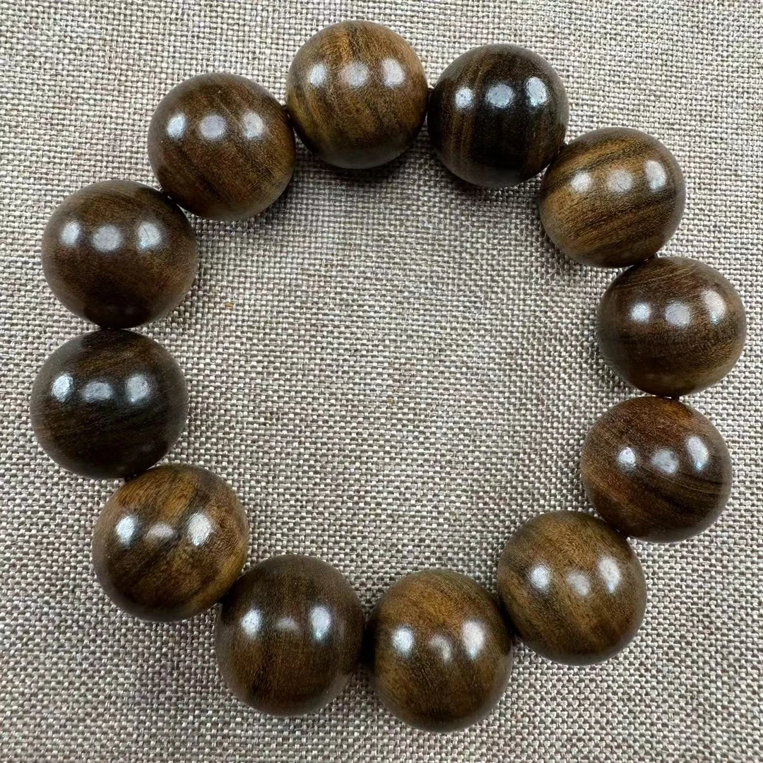 【芸奇】巴布亚贡木2.0单圈文玩手串