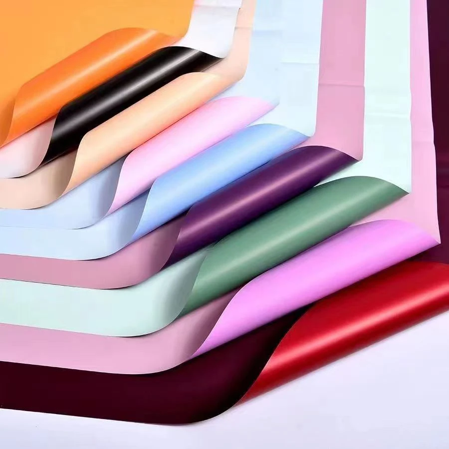 玉芯加厚防水欧雅纸花束包装纸批发花束diy材料包花纸特惠