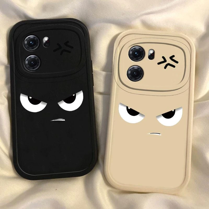 凶凶表情适用OPPOK10手机壳OPPOK10PRO硅胶全包镜头软壳潮牌网红